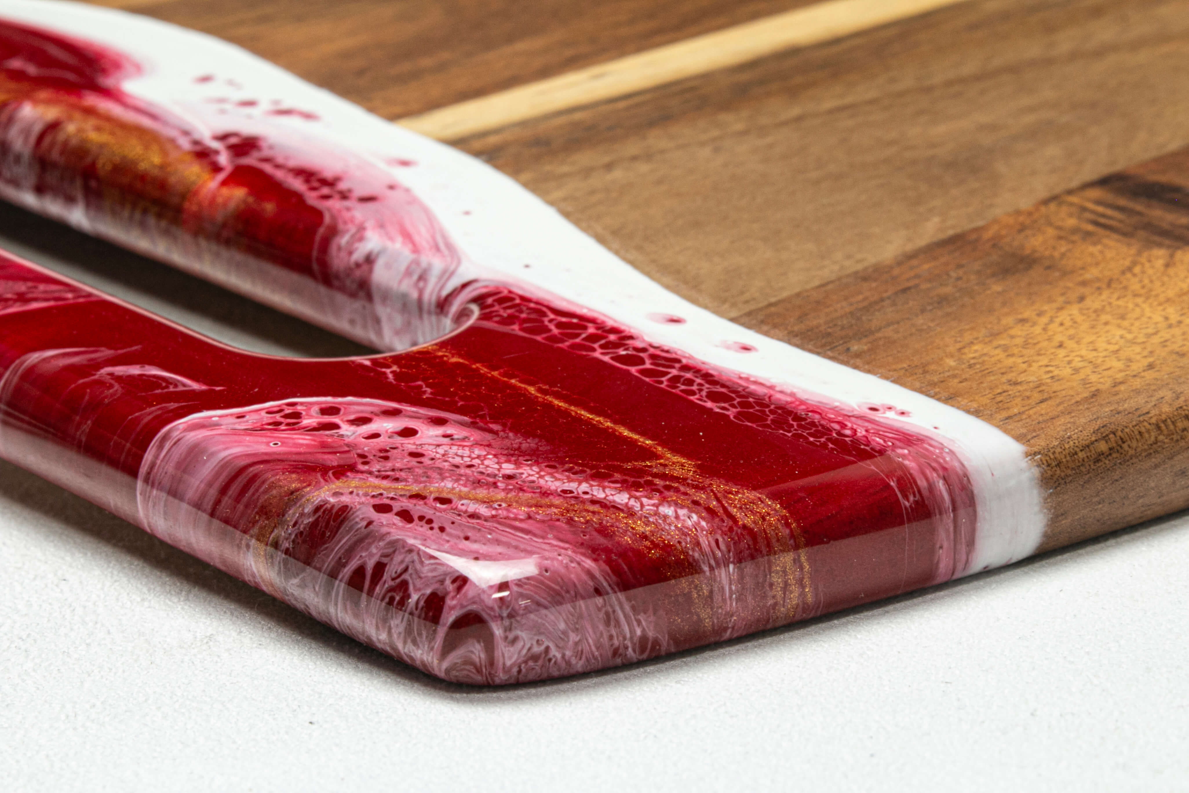 Acacia Charcuterie Board With 2 Handles