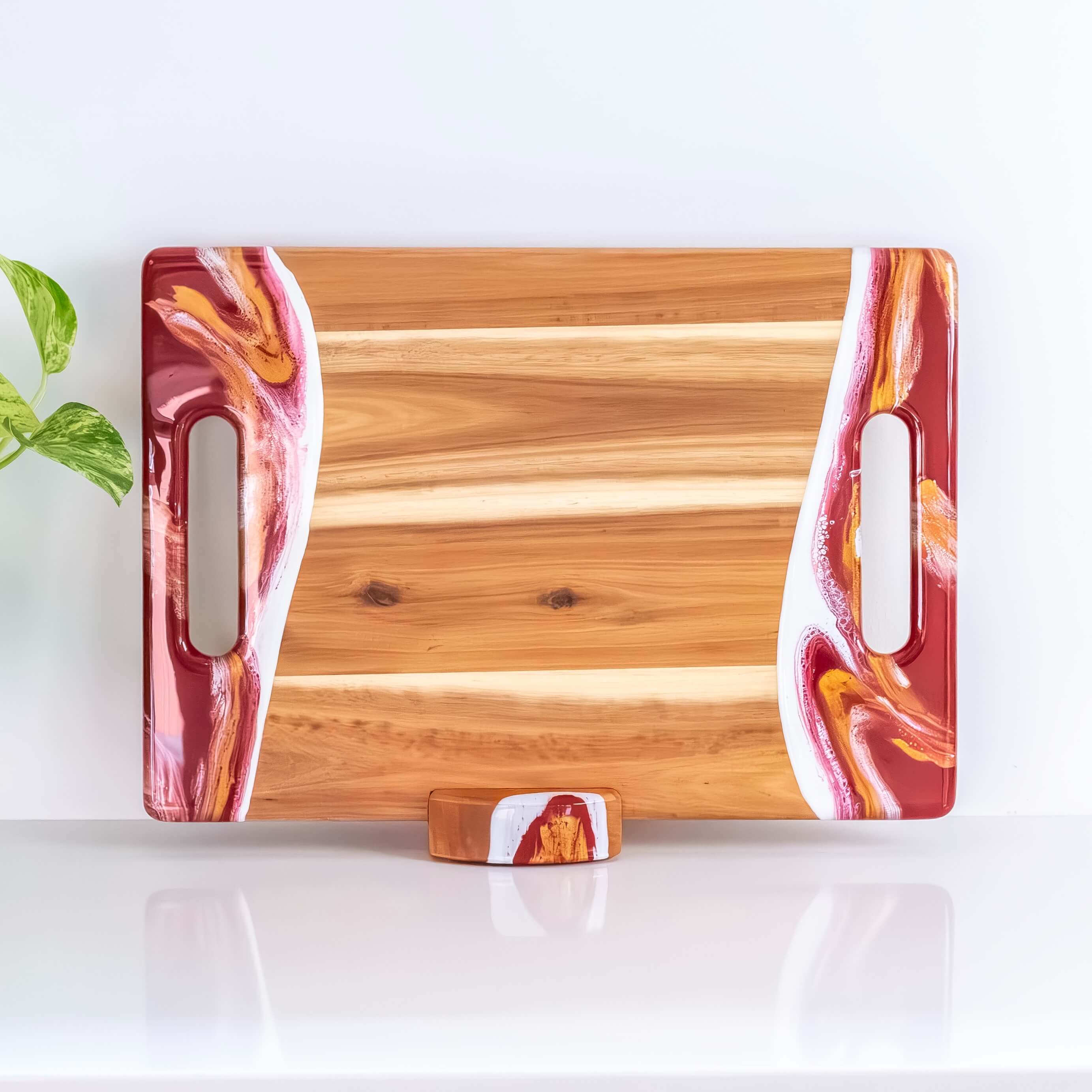 Acacia Charcuterie Board With 2 Handles